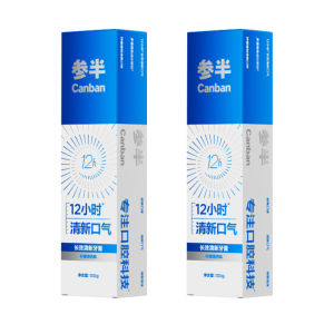 ฟองสบู่แปรงฟันสีขาว 130 กรัม ฟอกฟันสดชื่นสำหรับผู้ใหญ่ ฟอกฟันสำหรับผู้ชายและผู้หญิง ลดกลิ่น ออยล์ฟอร์มูล่า ช่วยให้ปากสดชื่น