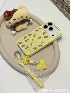 Smyideal | Creative Magnetic Phone Case Yellow For Apple iPhone