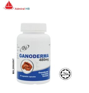 GN Ganoderma Lucidum 480mg (60 capsules) Lingzhi Reishi Mushroom