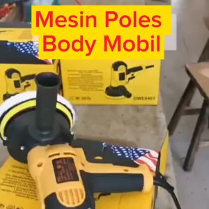Alat mesin Poles Bodi Mobil lengkap 220V 700W