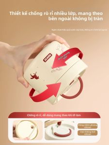 YOULUNMEI | Cốc Ăn Sáng Inox Bát Yến Mạch Di Động