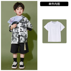 June 1 Kids Chinese Style Chorus Clothing Girl Primary School Games Business Attire Kindergarten Performance Clothes Boys Han Dynasty