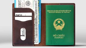 Ví Da Đựng Hộ Chiếu Handmade Da Sáp LEALUX Passport Wallet 2