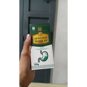 MADU SP AS SALAMAH ORIGINAL KEMASAN BARU MENGATASI SAKIT MAAG LIVER RADANG USUS | ISI 300 GRAM