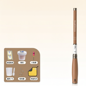 JUQINWANG | Portable Kids Fishing Rod Mini-section Hand Rod