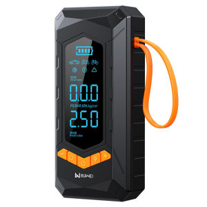 HELLOLEIBOO | Portable Wireless Car Tire Inflator with Pressure Gauge