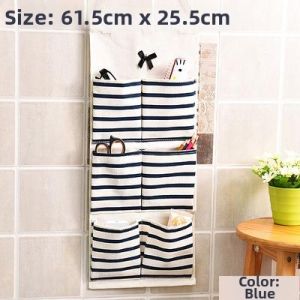 Fabric Multi-Pocket Wall Hanging Organizer