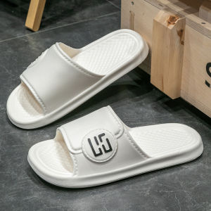 Mens Summer Bath Slippers Home Wear Anti-Slip Outdoor Slippers Big Size Comfortable Odorless Bathroom Slippers Casual Slippers