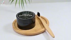 Teeth Whitening Powder Organic Pemutih Ubat Gigi Arang Charcoal Tooth Paste Natural Putihkan Gigi Berus Natural Teeth