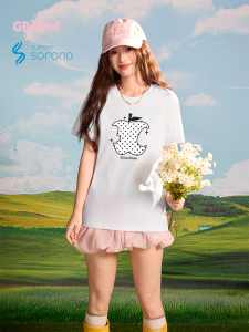 Gbiaior | Printed Loose Lazy Versatile Crew-neck T-shirt