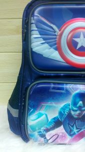 Tas Avengers Anak TK SD/ Tas Anak Avengers Timbul/Tas ransel sekolah anak laki laki
