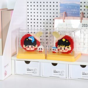 Educational Ping Pong Bat And Ball Combination Toy for Children Students Adults Box Set Gift Intelligent Building Blocks Assembly