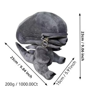 25Cm Ngoài Hành Tinh Xenomorph Sang Trọng Đồ Chơi Nhồi Bông Hoạt Hình Búp Bê Cho Bé Trai & Bé Gái Người Hâm Mộ Sinh Nhật Quà Tặng Giáng Sinh Lấy Cảm Hứng Từ Phim & Truyền Hình