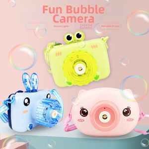 HUANLEPAIDUI | Childrens Non-Leaking Bubble Camera Toy