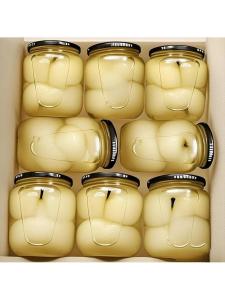 Fresh Pear Canned Fruit Glass Bottle
