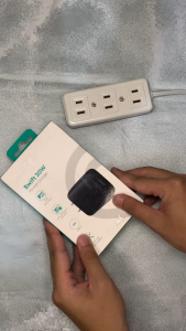 AUKEY PA-F1S Swift 20W Upgraded Fast Charger USB-C PD 3.0 Foldable Plug for Apple Series Samsung and Android