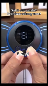 Mini Massager Stable Power Supply EMS Remote Control Acupoints Massager