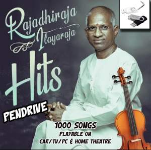 Ilayaraja Pendrive Hits Songs / Ready Stock