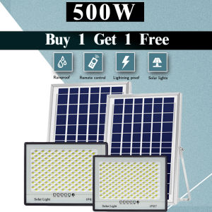 [10 Years Warranty ] Solar light indoor LED lights Solar outdoor light waterproof IP67 500W lampu solar luar rumah automatik local 太阳能灯户外灯 solar garden light with Remote control wall lighting outdoor 太阳能led灯户外 lampu tidur bilik cantik