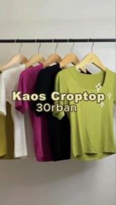Kaos Wanita Square Neck Viral Premium Termurah 6006