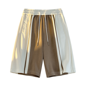 Color Block Stripe Breathable Comfort Shorts