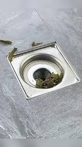 Nexlent Multifunctional Stainless Steel Floor Drain Bathroom Sink Drain Strainer Hair Catcher Anti-clog Trap