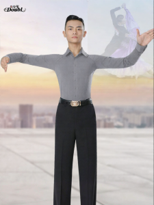 DANBAOLUO | Dance Specific Mens Standard Dance Shirt