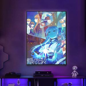 Anime F-Frieren Beyond Journeys Ends Poster Versatile HD Waterproof Wall Art Self-Adhesive Decor for Any Space Ideal Gift