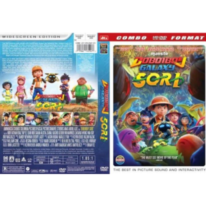 Boboi Boy Movie2 Film Dvd Film Kartun Boboiboy Movie Lazada Lazada