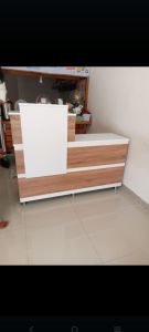 BISA COD Meja Londry / Meja Kasir/ Meja Resepsionis/ Meja Serbaguna