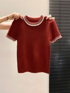 LUOSHAO | Designed Short Sleeve Round Neck T-Shirt