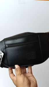 Waistbag Pria Kulit Sintetis New Models | Tas Selempang Pria Merk DM