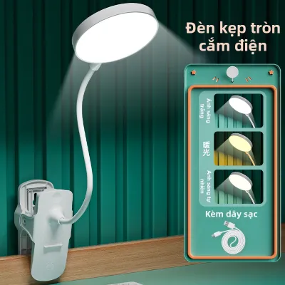 Đèn Bàn Sạc Kẹp với Điều Khiển Từ Xa