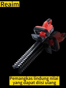 Mesin Potong Dahan Baterai Mesin Pangkas Dahan Portable Cordless Hedge Trimmer Alat Potong Pagar Tanaman Pemangkas Ranting Bunga