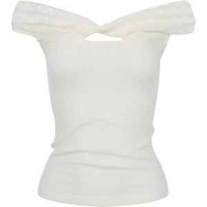French Style Off-Shoulder One-shoulder T-Shirt Slimming Short Sleeve T-shirt