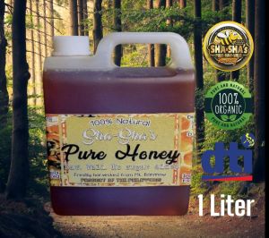 PURE HONEY RAW AND WILD  freshly harvested from the mountains of Banahaw packed with natural enzyymes