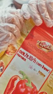 ไทเชฟ ผงปรุงรส รสพริกปีศาจ ขนาด1กิโลกรัม  ตราไทเชฟThychaf (ผงปรุง ผงโรย ผงไก่เขย่า ผงเขย่า)