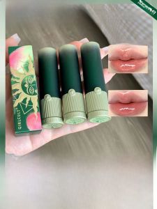 Girlcult Peach Mirror Lipstick L02 Peach Red Willow Green Water Bright Surface Lasting Film Forming Moisturizing Thin and Glittering Lip Gloss