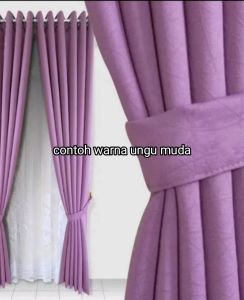 Gorden Blackout 12 Gelembung 24 ring tinggi 3 meter 350 cm 4 meter