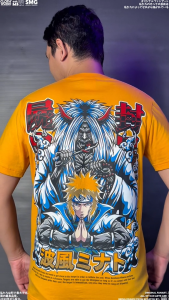 CLOWOR Namikaze Minato Shiki Fuujin Naruto Anime T-Shirt