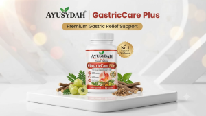AYUSYDAH GastricCare Plus 60 Capsules | Gastrik Support Digestive Health Stomach Comfort Perut & Digestion Supplement
