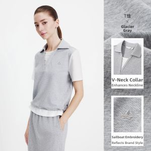 Navigare | Two-tone Short Sleeve Polo Shirt