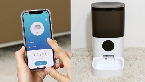 [HOÀN TIỀN 10%]Máy cho chó mèo ăn tự động hẹn giờ - Máy để thức ăn cho mèo chó - Máy cho cún miu ăn tự động Máy Cho Thú Cưng Điều Khiển Qua App - Lazada