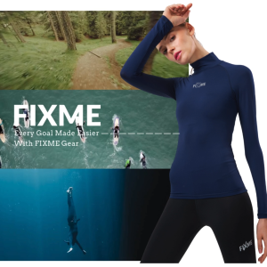 Lock skin (คอตั้ง) ผู้หญิง เสื้อแขนยาวกันแดด  เสื้อแขนยาววิ่ง เสื้อกันแดด  เสื้อกันUV99% แห้งไวมาก  มาตรฐานUSA  Fixmesport