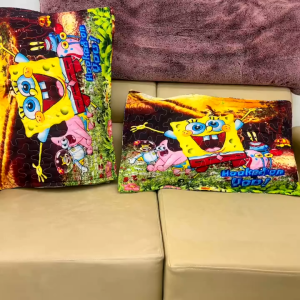 SpongeBob Hola Premium Character Printed Pillowcases - Queen-18 x 28 inches