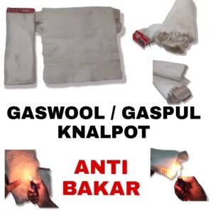 Glaswol Knalpot Racing Anti Bakar Putih Gasbul Knalpot Racing Glasswool