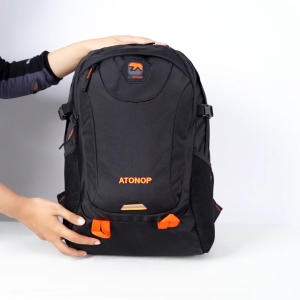 Zarventure Atonop Tas Daypack Laptop Backpack Ransel Sekolah 28 liter