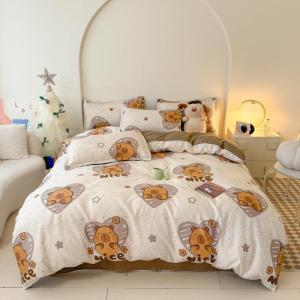 Cute Cartoon Bedding Set 4-Pieces