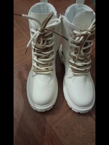 Size 35-40 Women Thick Soled Martin Boots Casual School Student Shoes British Motorcycle Short Boots