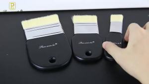 3 Sizes Flat Paint BrushesNylon Bristle Oil Paint BrushesProfessional Artist Brush for Acrylic Watercolor Gouache Painting